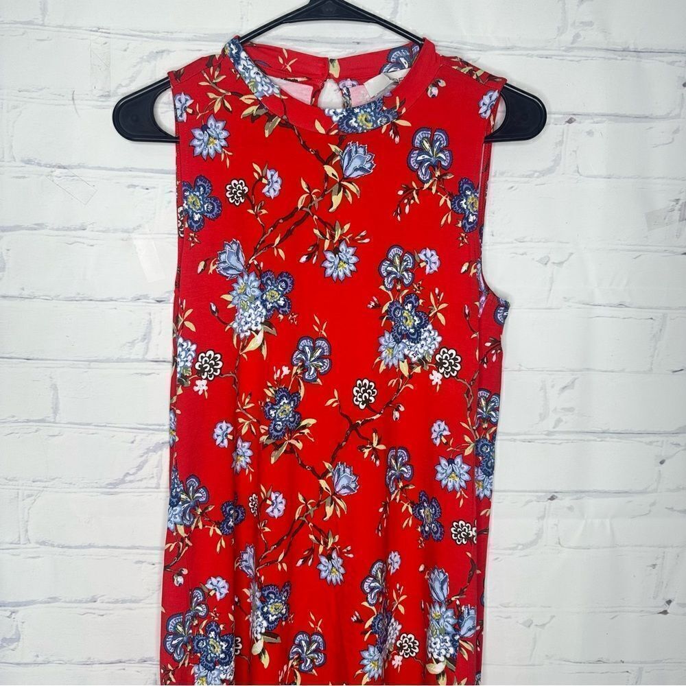 Loft small red petite dress